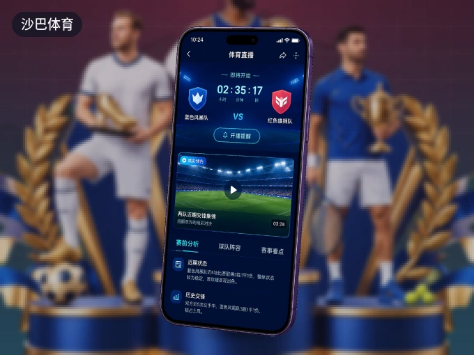 装沙巴体育 APP，开赛信息及时收